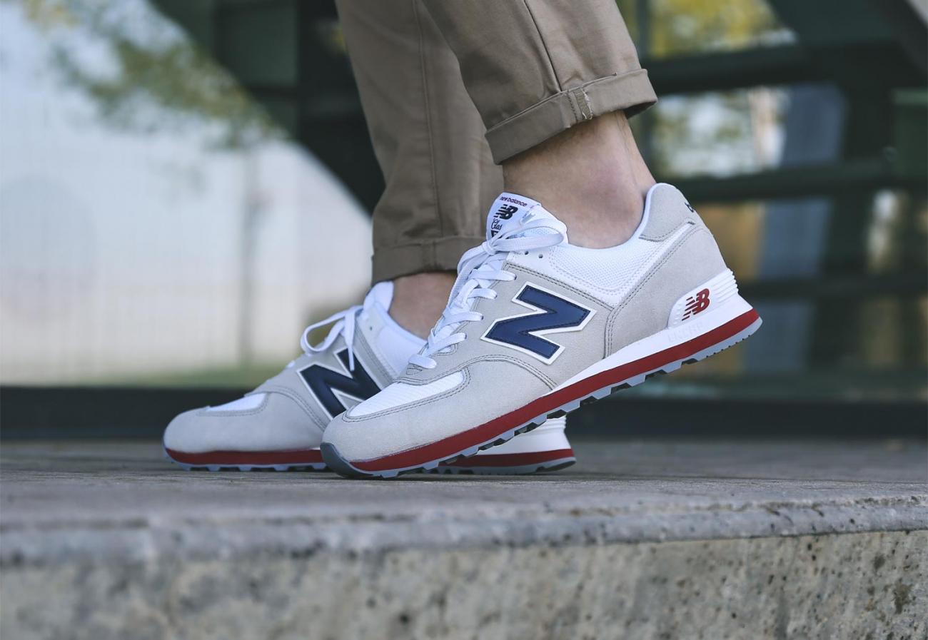 new balance 574 homme blanche